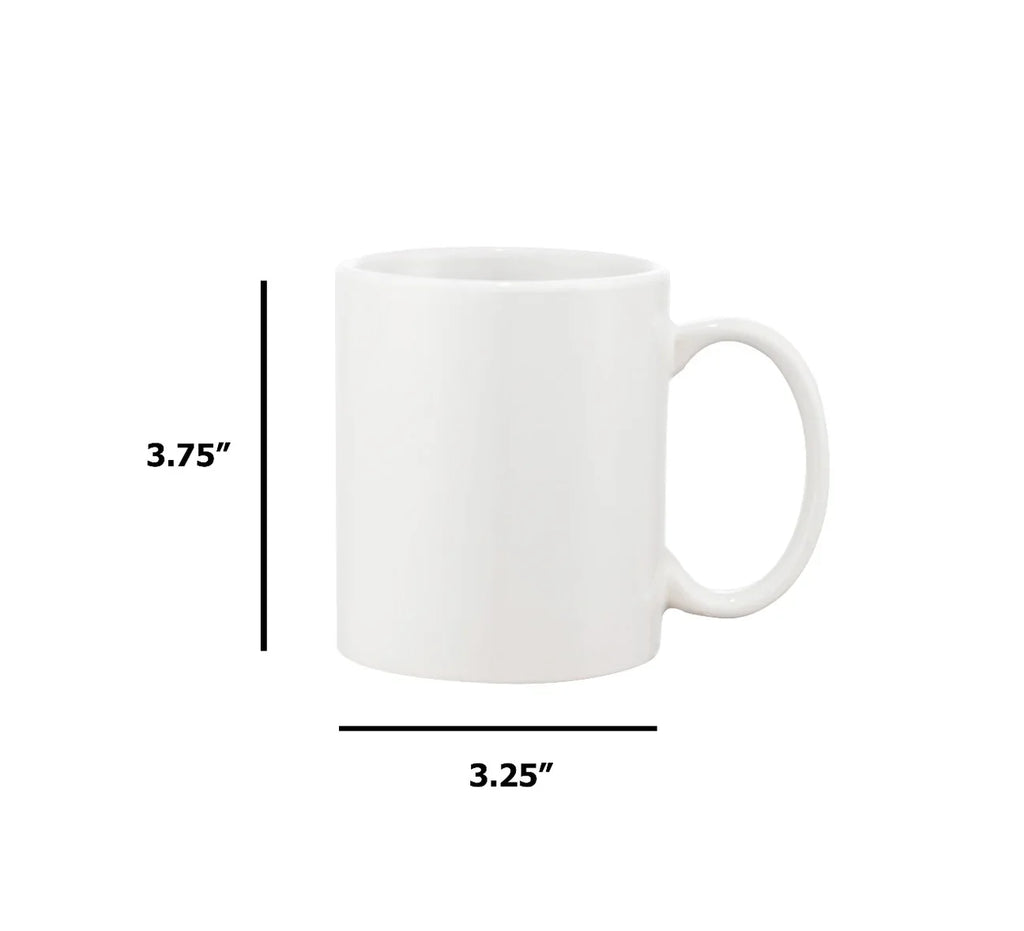 Ceramic 11oz Sublimation White Mug