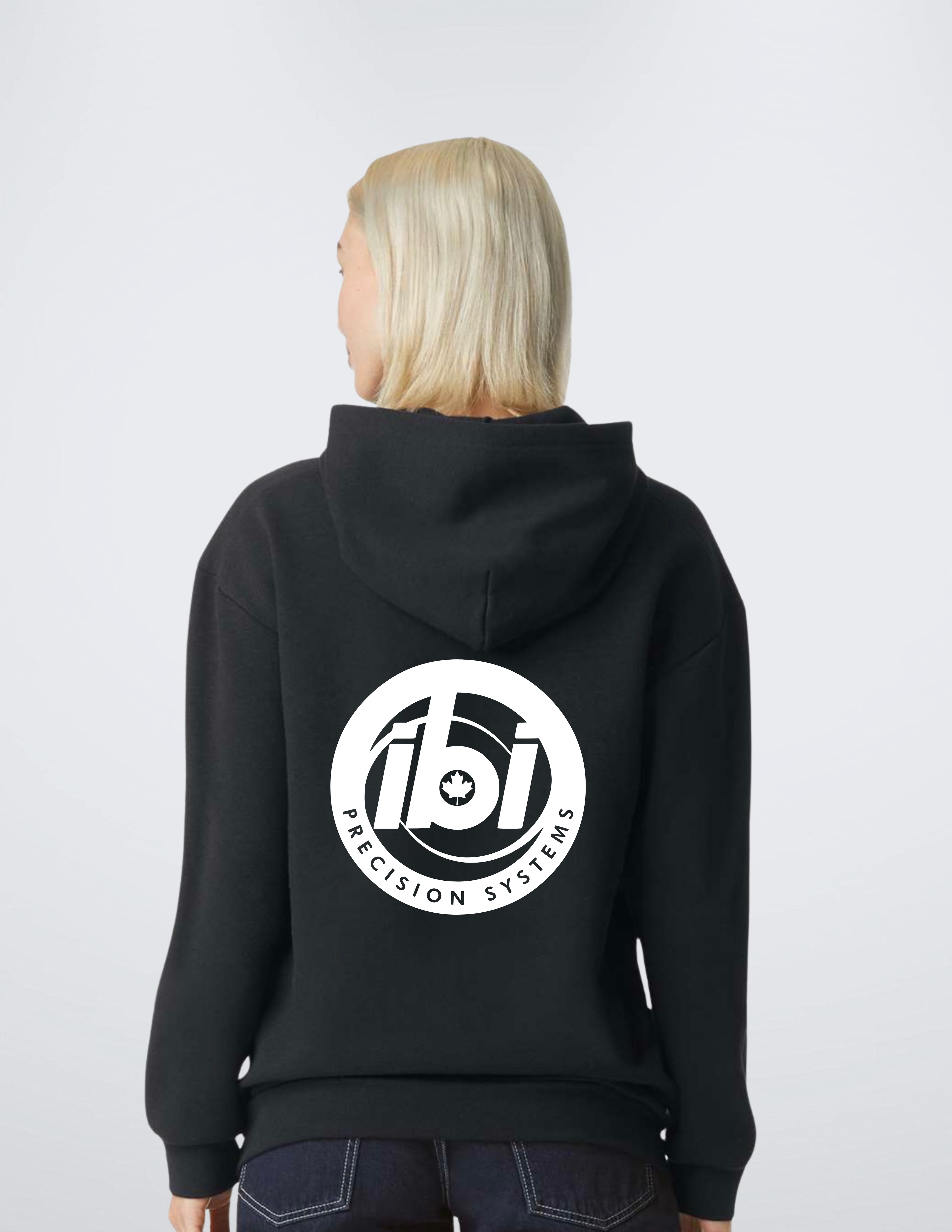 Black ReFlex Fleece Hoodie - D.E.U.C.E style