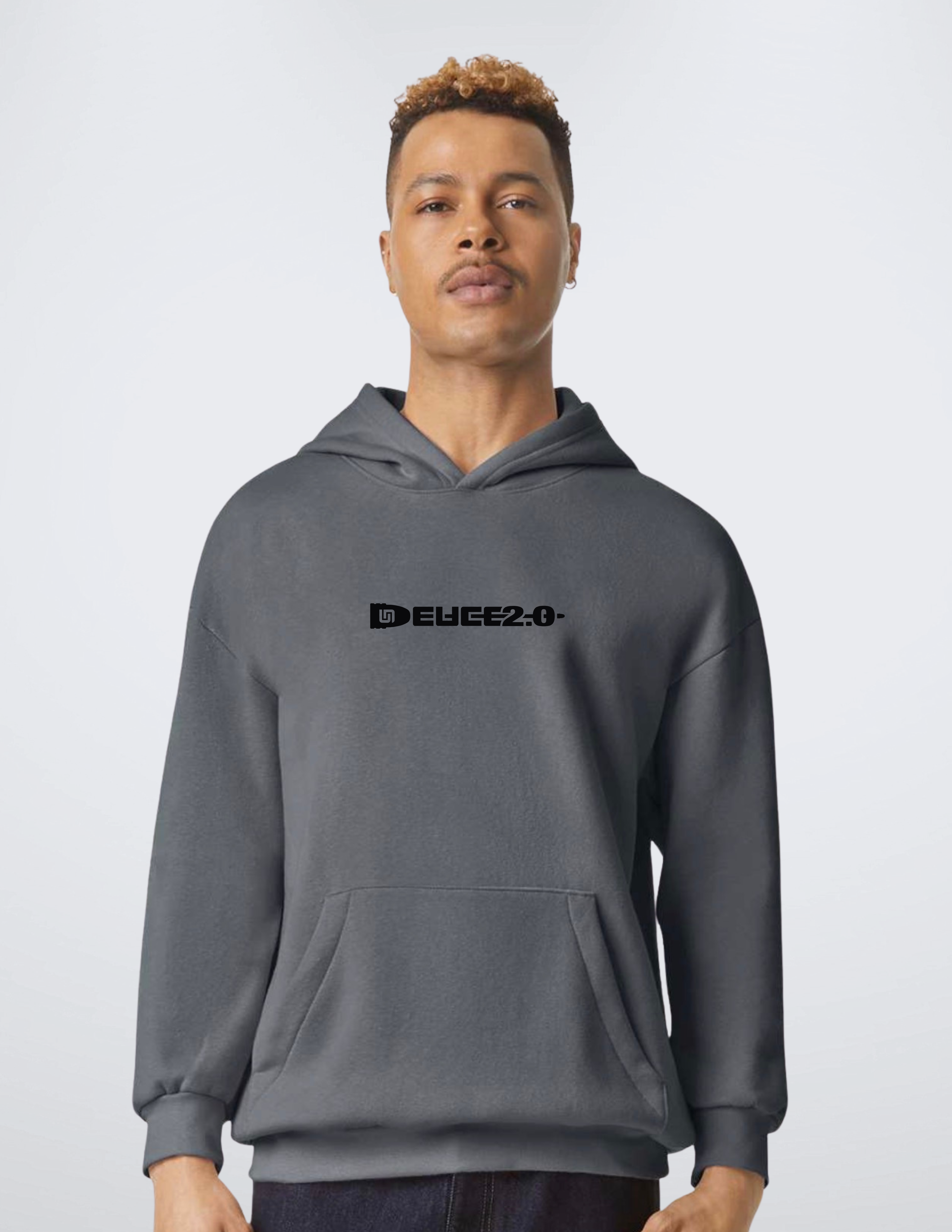 Asphalt ReFlex Fleece Hoodie - D.E.U.C.E style